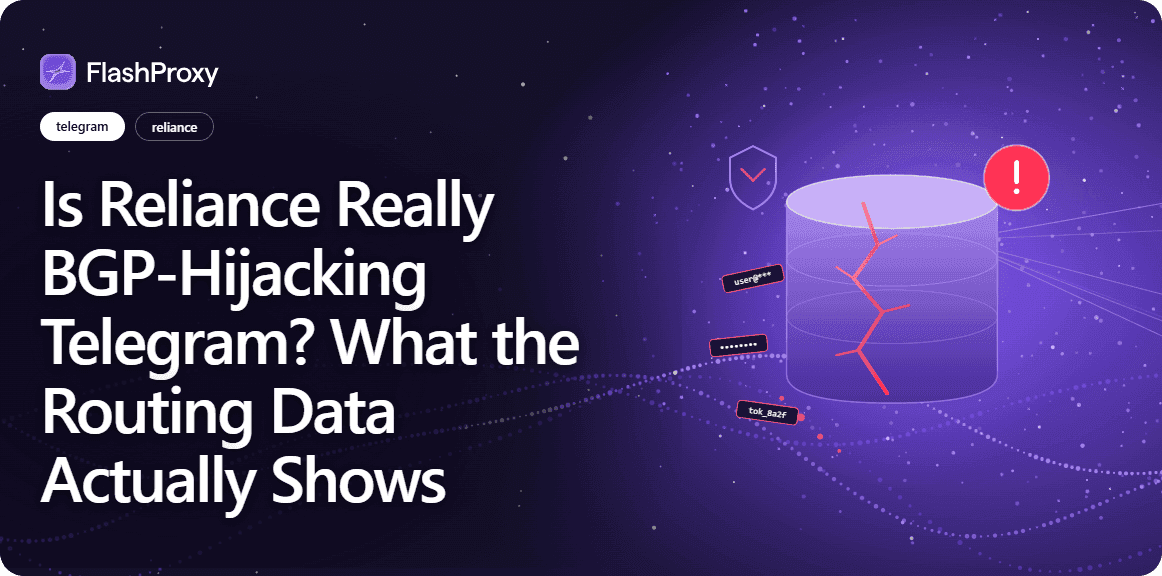 Is Reliance Really BGP-Hijacking Telegram? What the Routing Data Actually Shows
