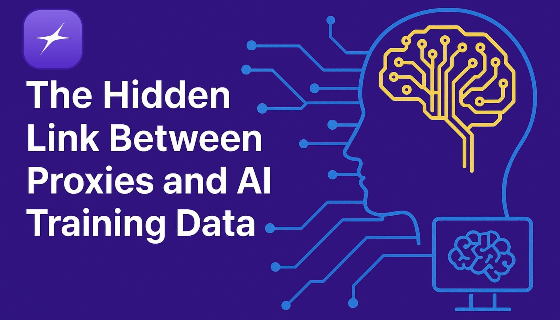 The Hidden Link Between Proxies and AI Training Data