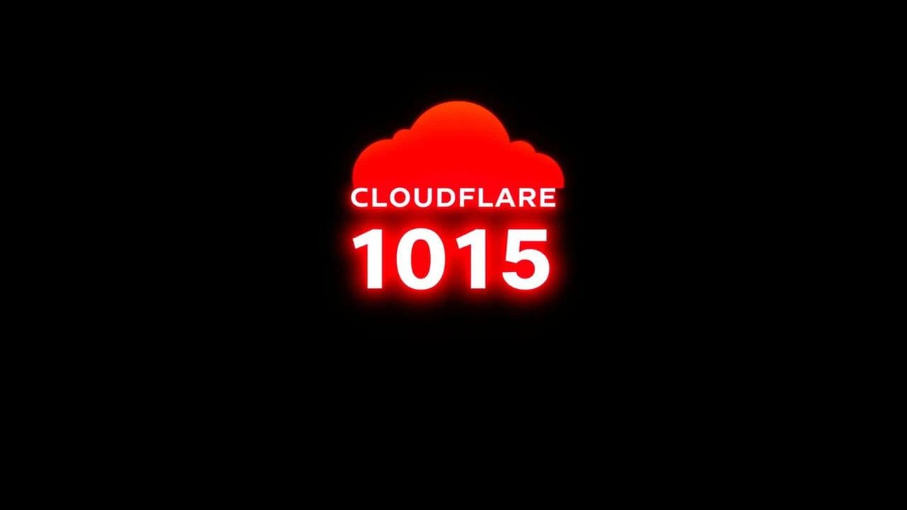Understanding Cloudflare 1015 Error And Ways To Avoid It