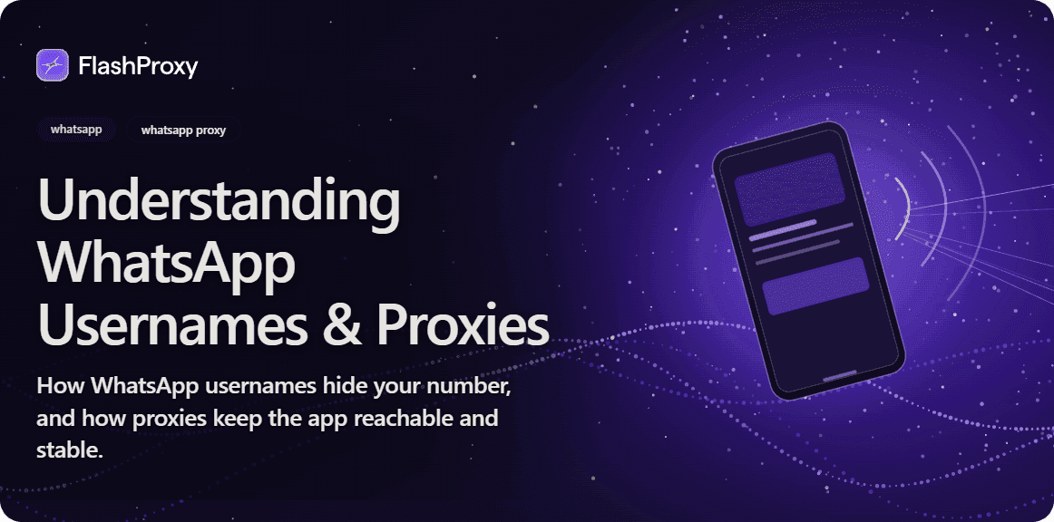 Understanding WhatsApp Usernames & Proxies